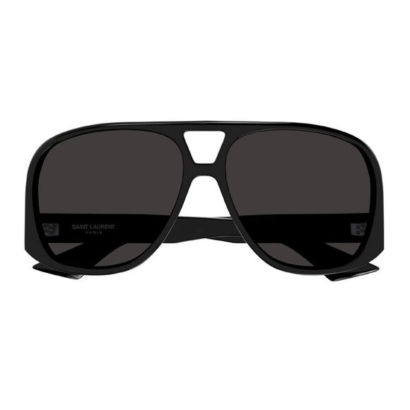 NEW SL652/F SOLACE 001 SAINT LAURENT SUNGLASSES BLACK AVIATOR UNISEX EYE… - Picture 3 of 4